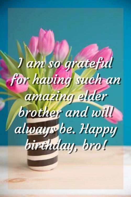birthday wishes for brother images